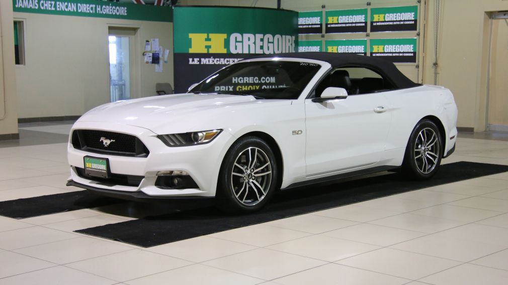 2015 Ford Mustang CONVERTIBLE GT PREMIUM AUTO A/C CUIR NAV #9