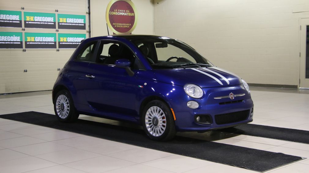 2012 Fiat 500 Sport A/C MAGS TOIT #0