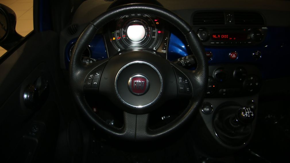 2012 Fiat 500 Sport A/C MAGS TOIT #15