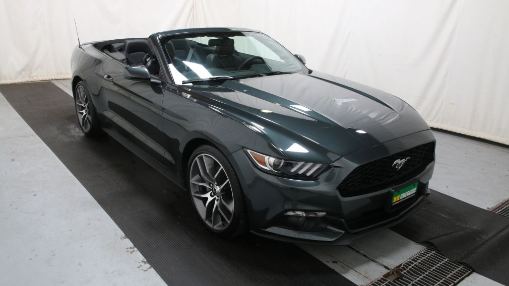 2015 Ford Mustang EcoBoost Premium AUTO CUIR MAGS CONVERTIBLE #0