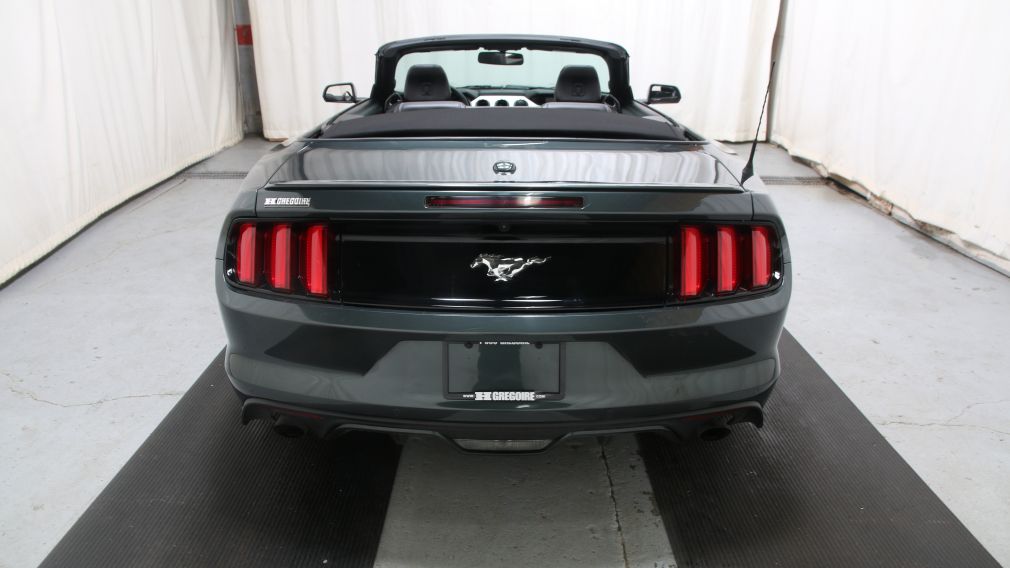 2015 Ford Mustang EcoBoost Premium AUTO CUIR MAGS CONVERTIBLE #4