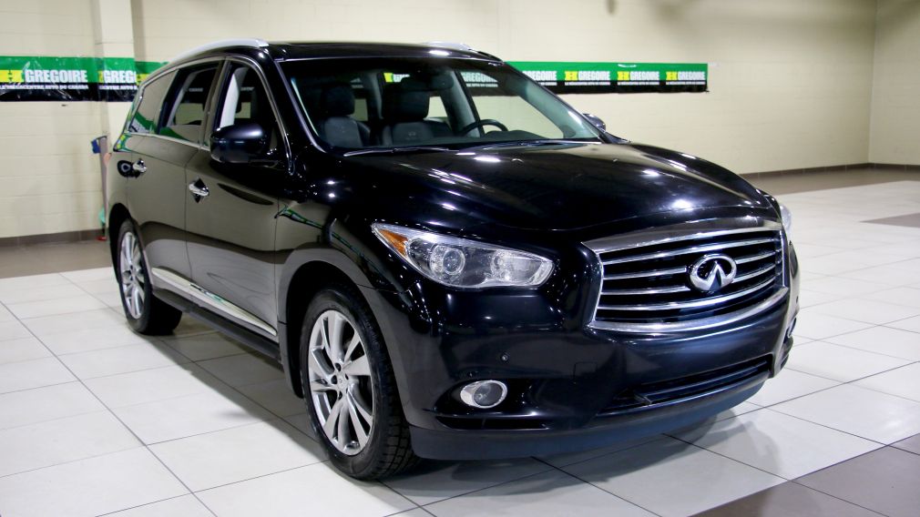 2013 Infiniti JX35 AWD CUIR TOIT PANO NAV CAMERA 360 #0