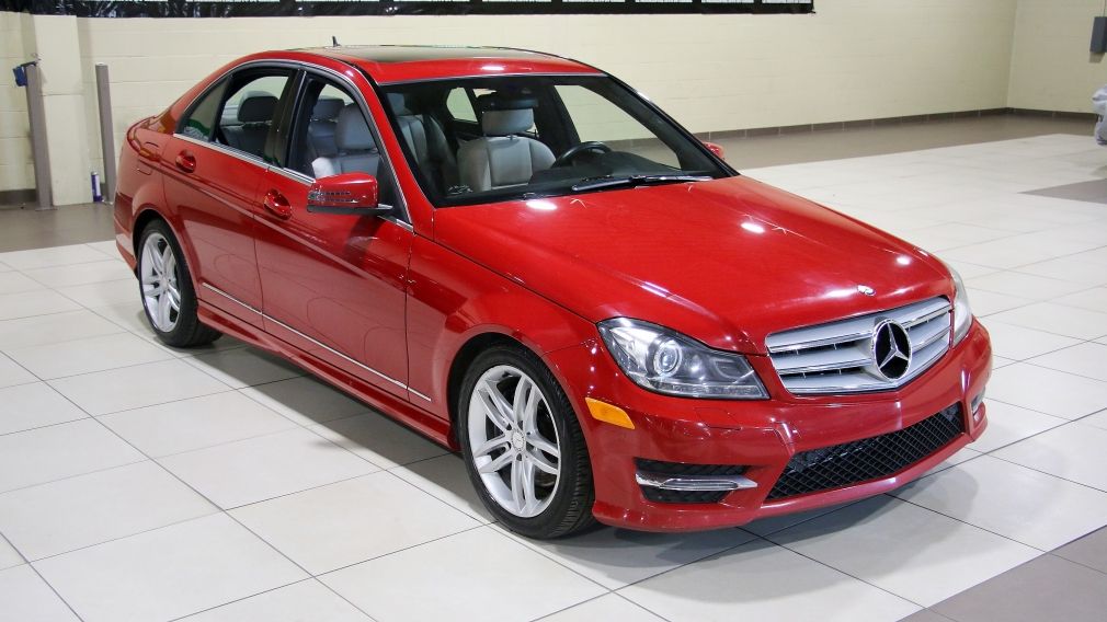 2013 Mercedes Benz C300 AWD A/C CUIR MAGS TOIT #0