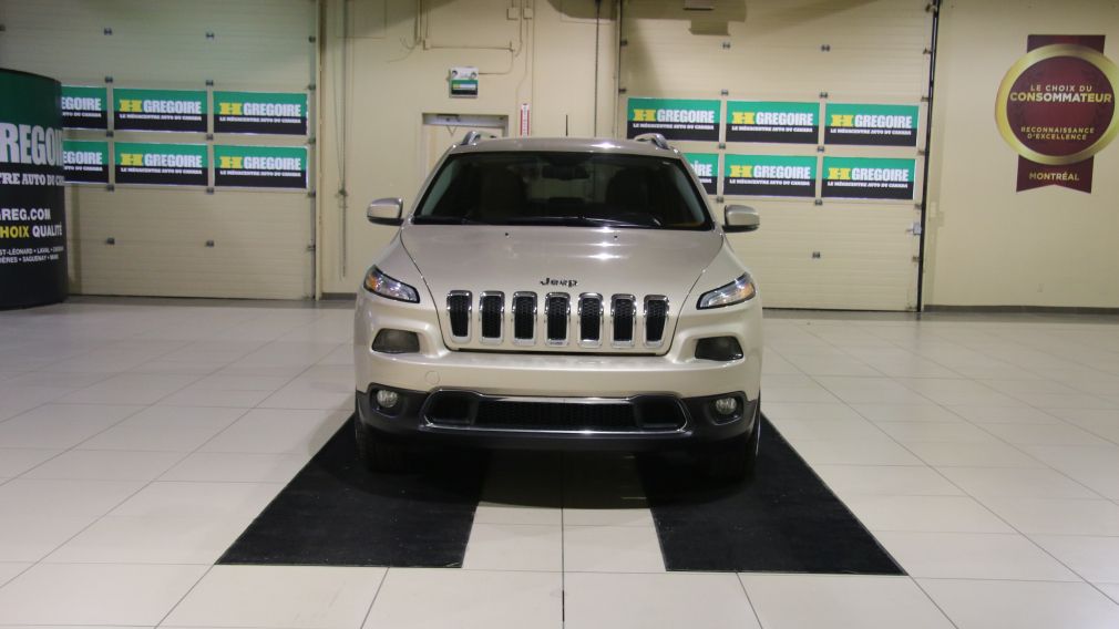 2014 Jeep Cherokee Limited AWD AUTO A/C CUIR MAGS BLUETHOOT #1