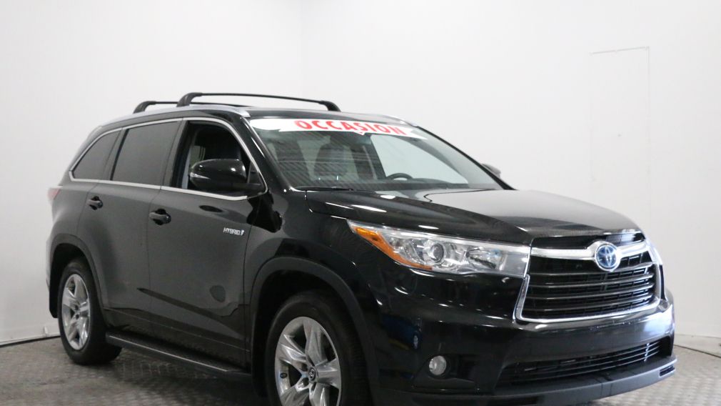 2016 Toyota Highlander Hybrid Limited Tres Rare Toute equipee #0