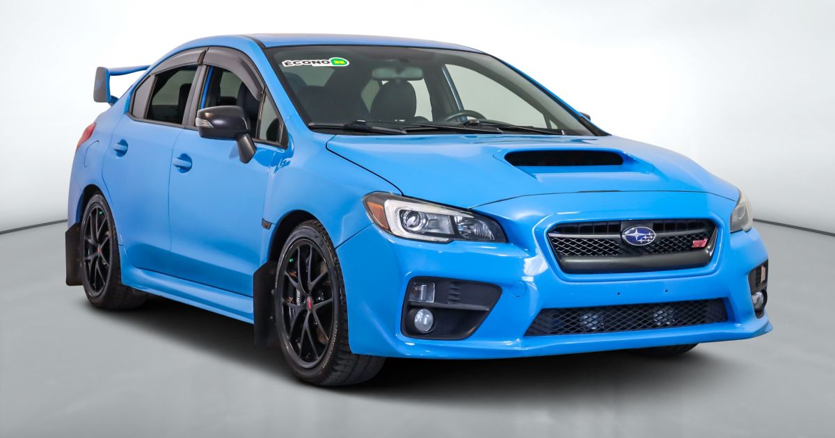Subaru WRX 2016 STI AWD MAN A/C TOIT GR ELECT MAGS CAM RECUL usagée et ...