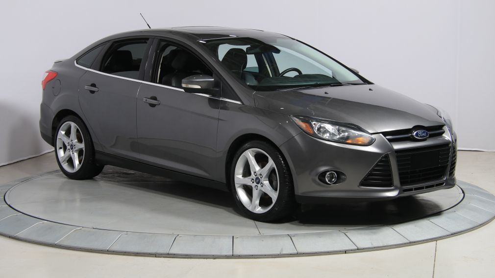 2012 Ford Focus Titanium AUTO CUIR TOIT MAGS BLUETOOTH #0