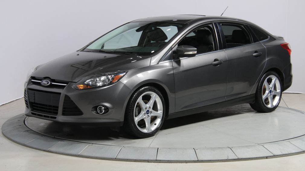 2012 Ford Focus Titanium AUTO CUIR TOIT MAGS BLUETOOTH #2