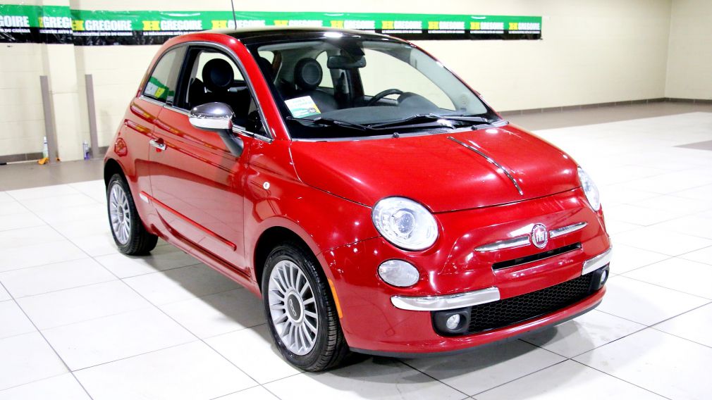 2012 Fiat 500 Lounge A/C CUIR TOIT MAGS #0