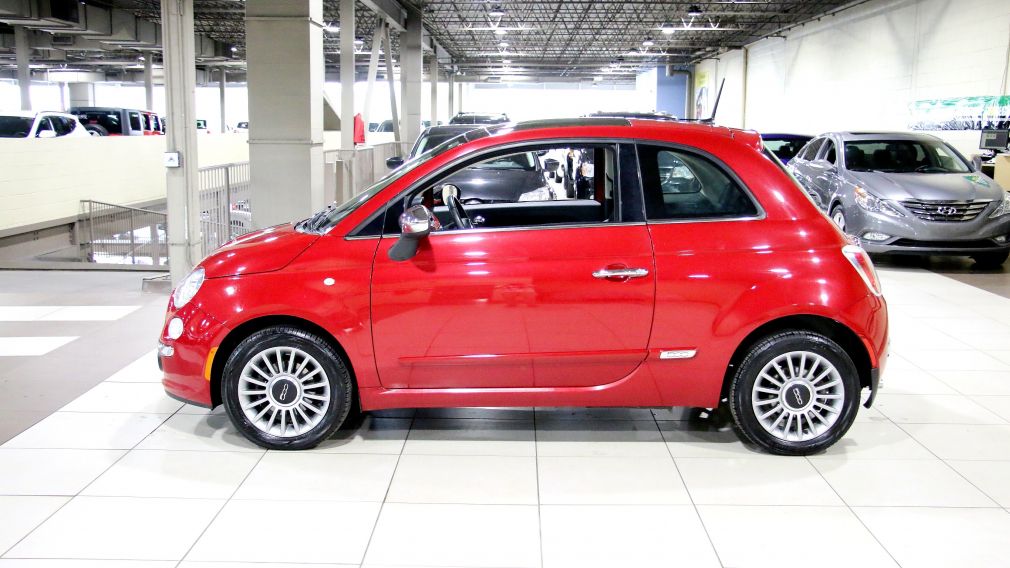 2012 Fiat 500 Lounge A/C CUIR TOIT MAGS #3