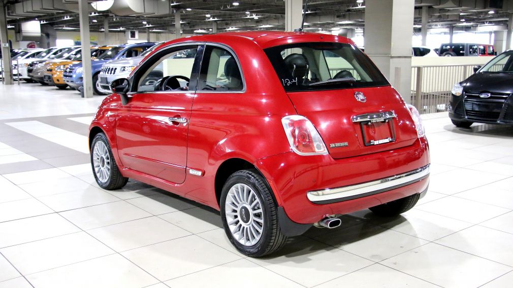 2012 Fiat 500 Lounge A/C CUIR TOIT MAGS #4