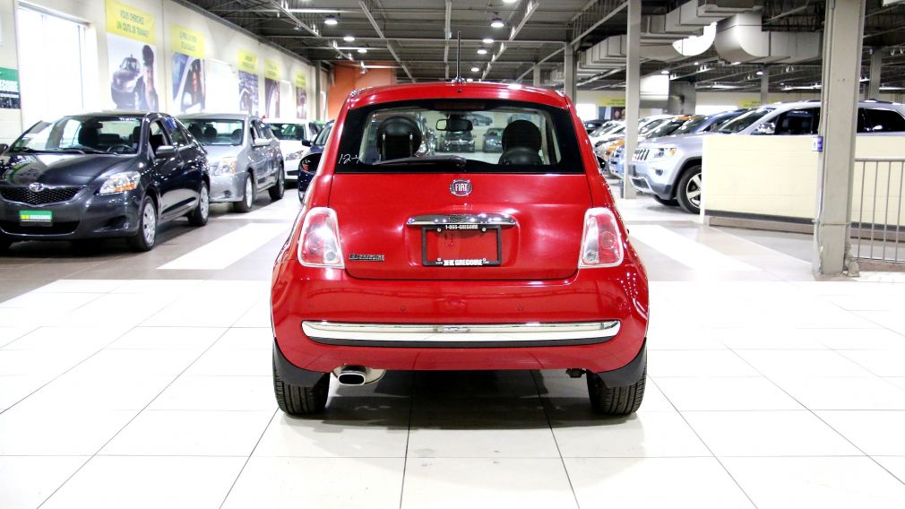 2012 Fiat 500 Lounge A/C CUIR TOIT MAGS #5