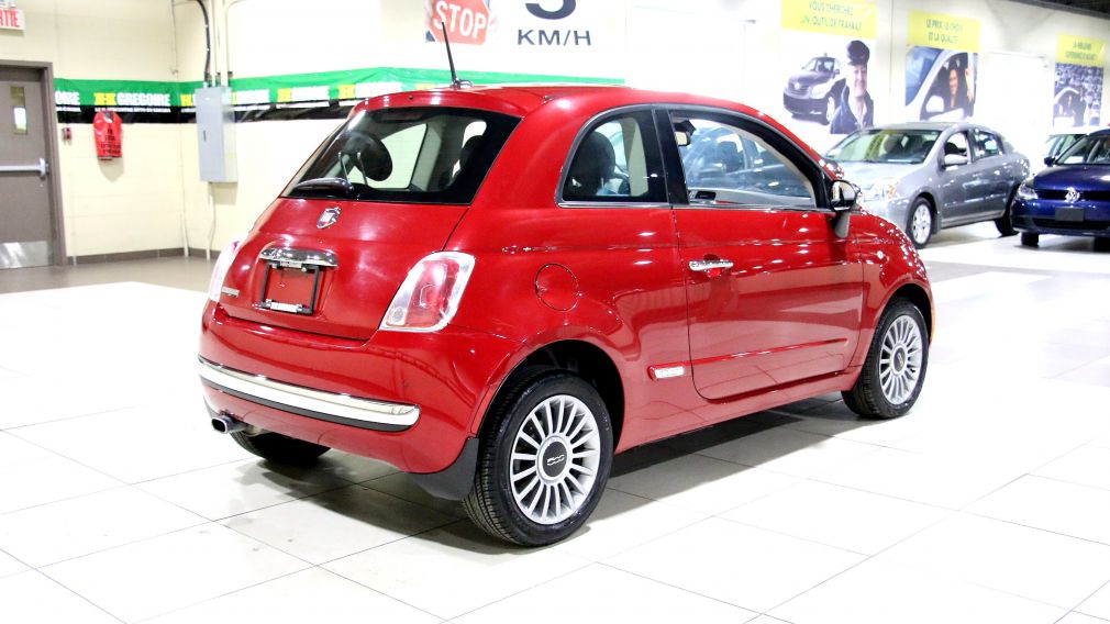 2012 Fiat 500 Lounge A/C CUIR TOIT MAGS #6