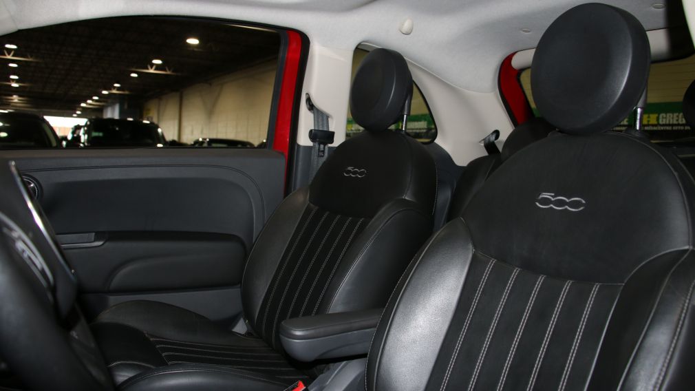 2012 Fiat 500 Lounge A/C CUIR TOIT MAGS #8