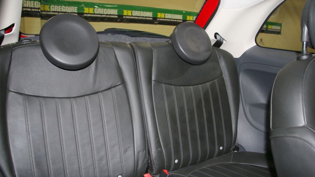 2012 Fiat 500 Lounge A/C CUIR TOIT MAGS #16