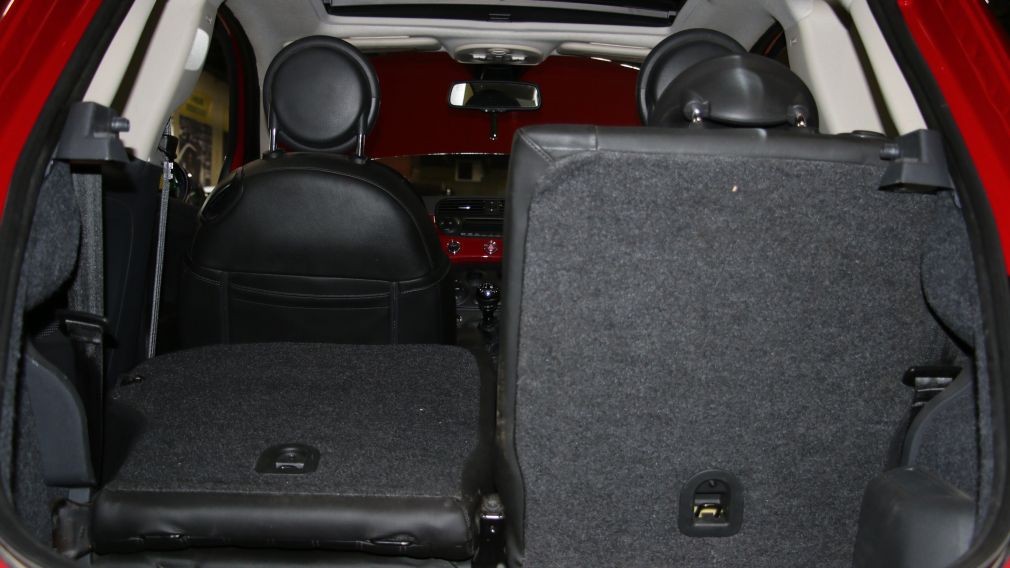 2012 Fiat 500 Lounge A/C CUIR TOIT MAGS #24