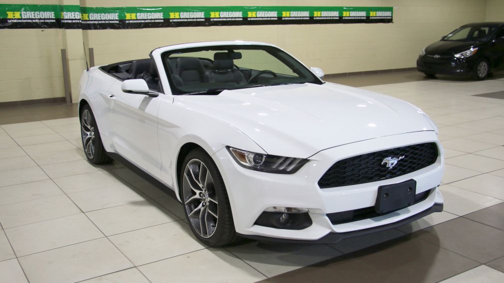 2015 Ford Mustang EcoBoost Premium DÉCAPOTABLE CUIR BLUETOOTH #0