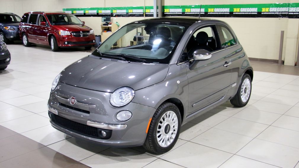 2013 Fiat 500 LOUNGE AUTO CUIR TOIT MAGS BLUETOOTH #3