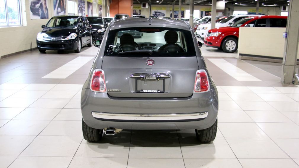 2013 Fiat 500 LOUNGE AUTO CUIR TOIT MAGS BLUETOOTH #5