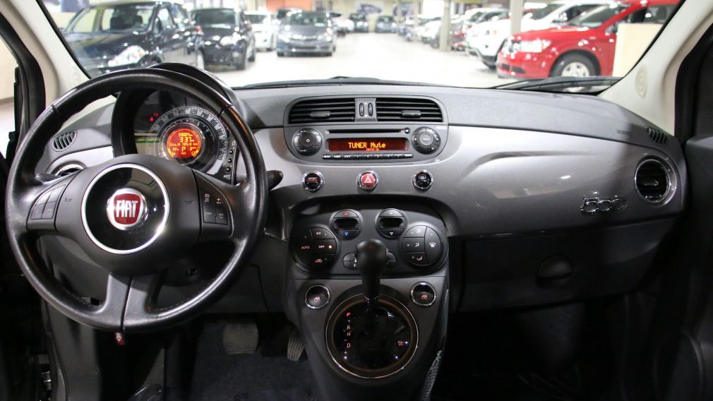 2013 Fiat 500 LOUNGE AUTO CUIR TOIT MAGS BLUETOOTH #13