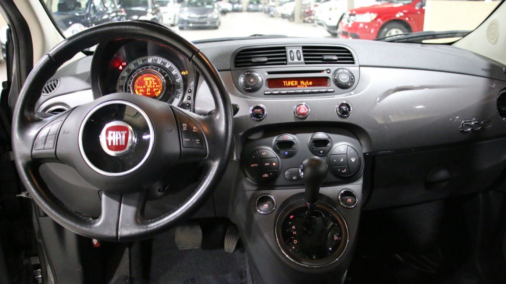 2013 Fiat 500 LOUNGE AUTO CUIR TOIT MAGS BLUETOOTH #14
