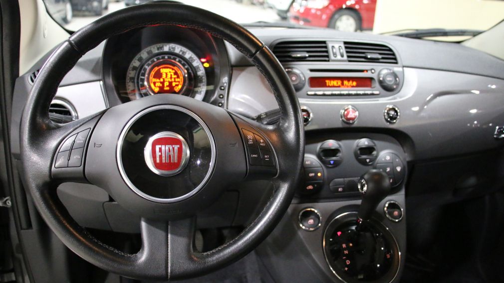 2013 Fiat 500 LOUNGE AUTO CUIR TOIT MAGS BLUETOOTH #15