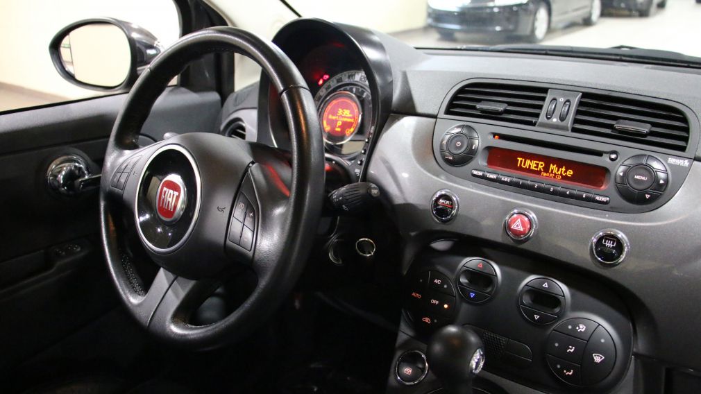 2013 Fiat 500 LOUNGE AUTO CUIR TOIT MAGS BLUETOOTH #21