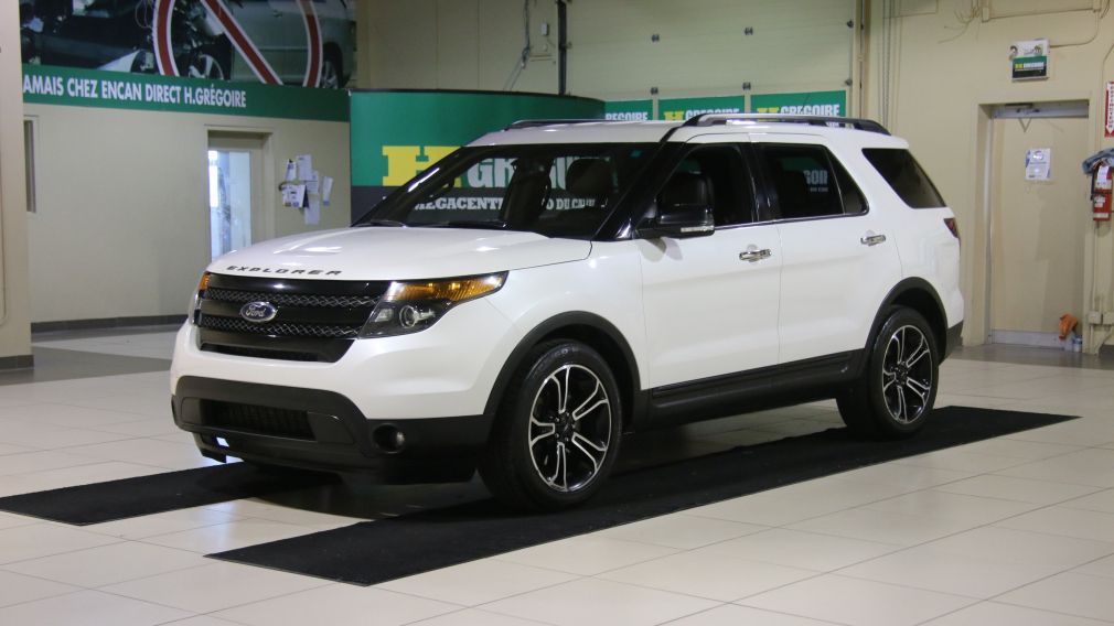 2013 Ford Explorer Sport 4WD CUIR MAGS 7PASSAGERS #3