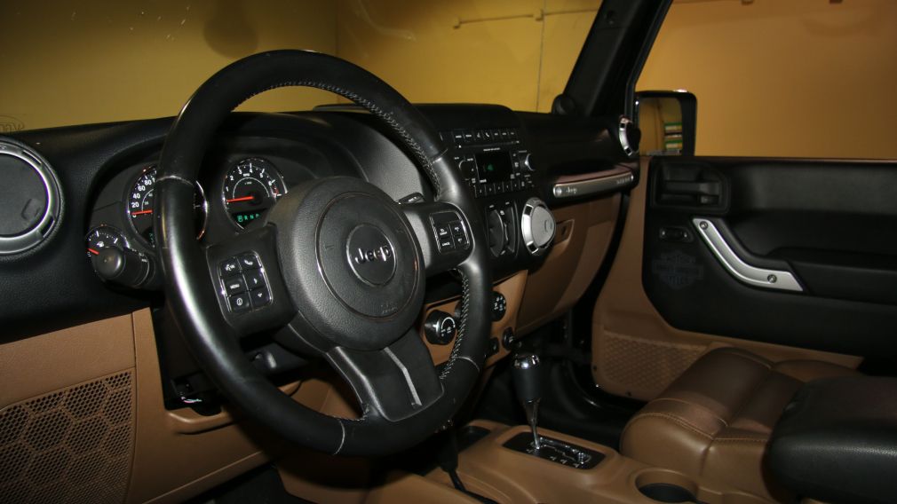 2012 Jeep Wrangler Sahara 4WD AUTO A/C CUIR TOIT MAGS #9