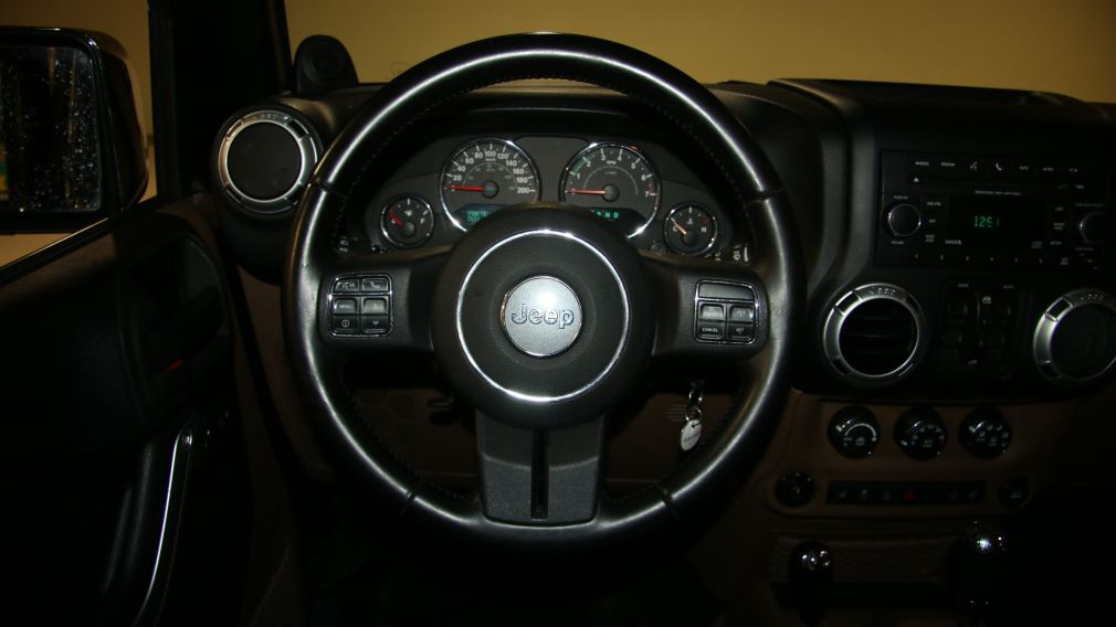 2012 Jeep Wrangler Sahara 4WD AUTO A/C CUIR TOIT MAGS #14