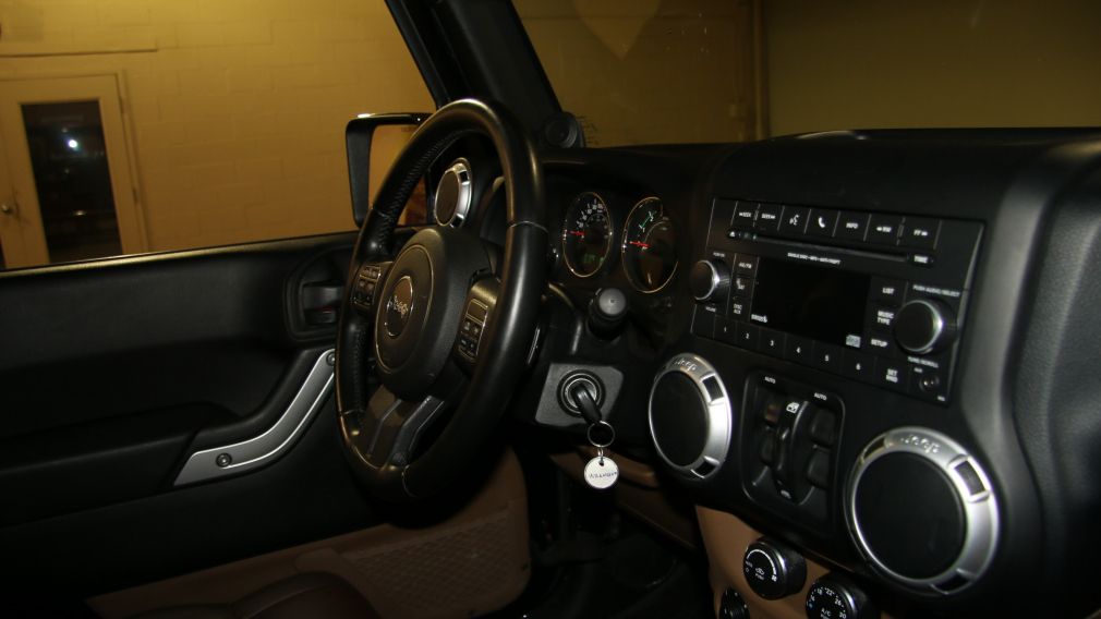 2012 Jeep Wrangler Sahara 4WD AUTO A/C CUIR TOIT MAGS #25