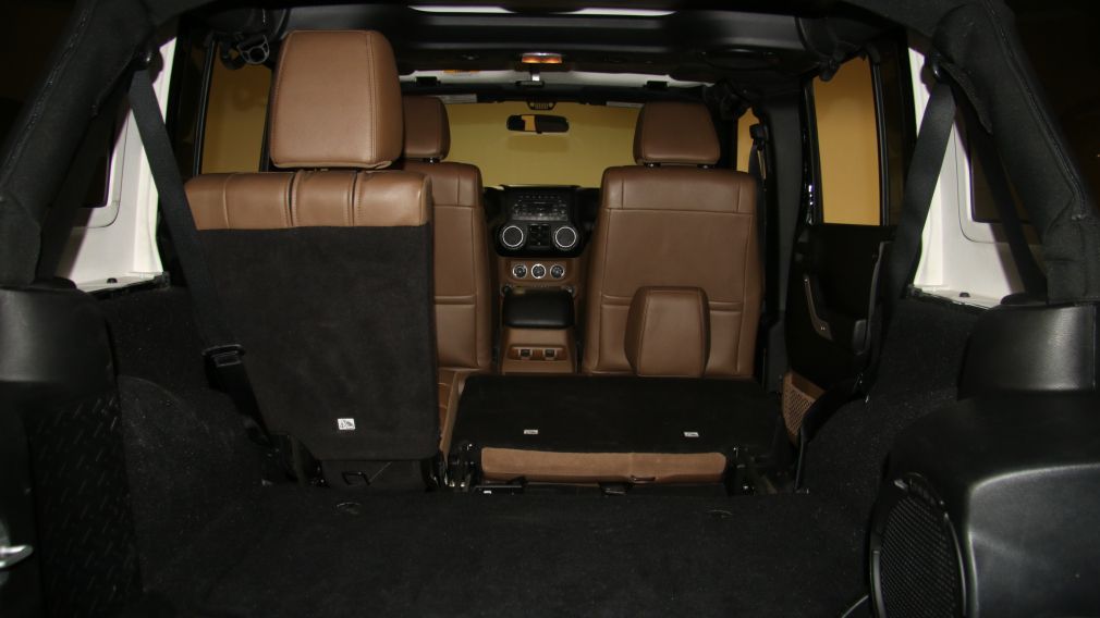 2012 Jeep Wrangler Sahara 4WD AUTO A/C CUIR TOIT MAGS #31