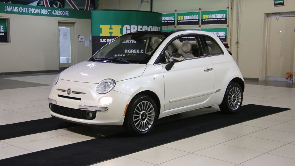 2013 Fiat 500 Lounge AUTOMATIQUE A/C MAGS BLUETHOOT CUIR #0