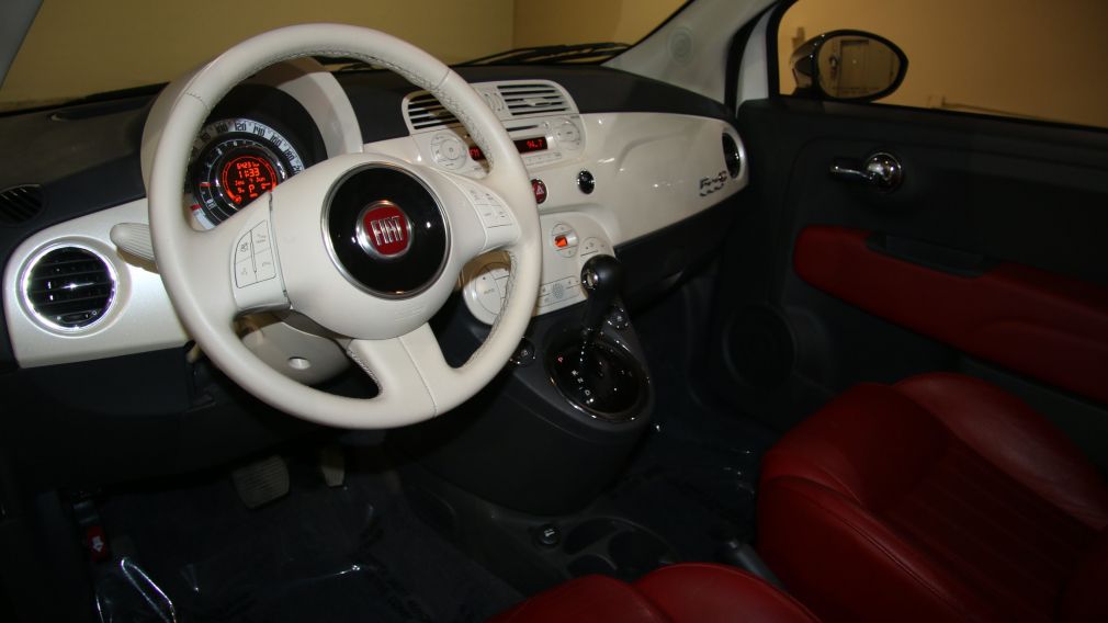 2013 Fiat 500 Lounge AUTOMATIQUE A/C MAGS BLUETHOOT CUIR #10