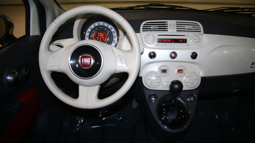 2013 Fiat 500 Lounge AUTOMATIQUE A/C MAGS BLUETHOOT CUIR #14