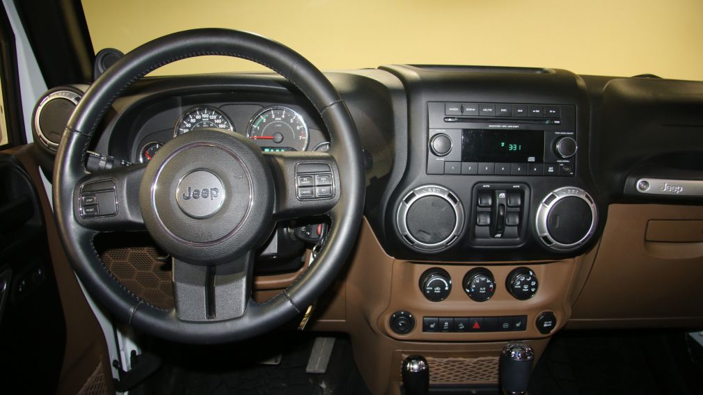2012 Jeep Wrangler Sahara 4WD AUTO A/C 2TOITS CUIR #7