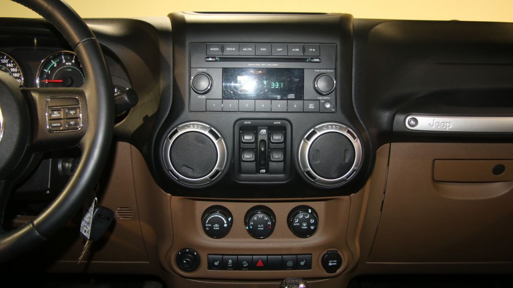 2012 Jeep Wrangler Sahara 4WD AUTO A/C 2TOITS CUIR #8
