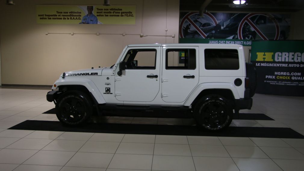 2012 Jeep Wrangler Sahara 4WD AUTO A/C 2TOITS MAGS #3