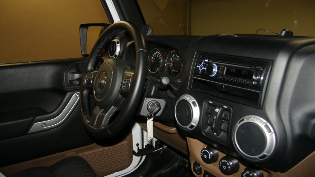 2012 Jeep Wrangler Sahara 4WD AUTO A/C 2TOITS MAGS #23