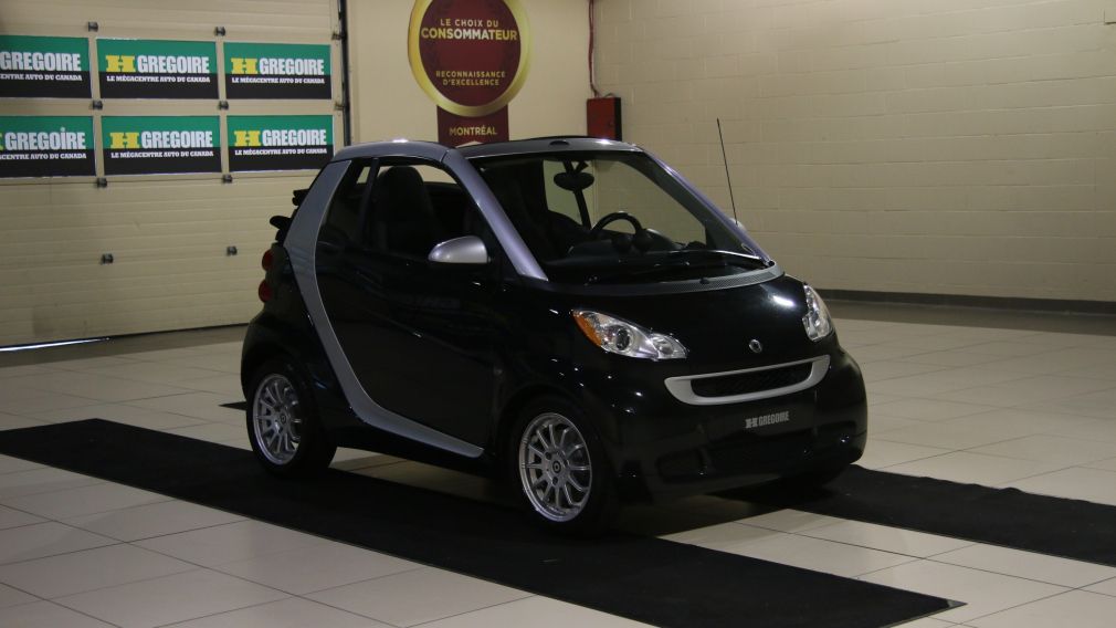 2012 Smart Fortwo CONVERTIBLE PASSION AUTO A/C GR ELECT NAV #0