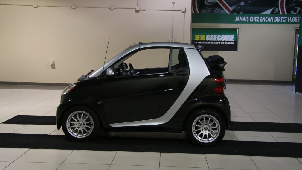 2012 Smart Fortwo CONVERTIBLE PASSION AUTO A/C GR ELECT NAV #4