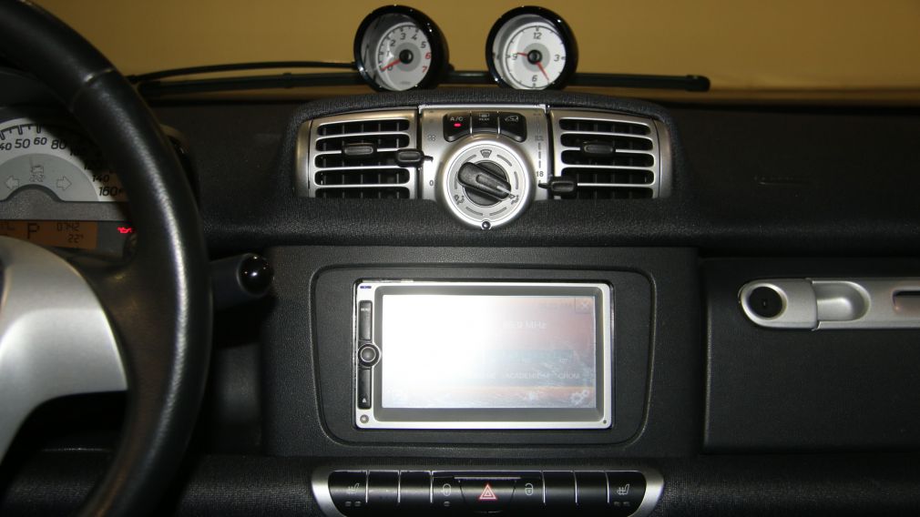 2012 Smart Fortwo CONVERTIBLE PASSION AUTO A/C GR ELECT NAV #18