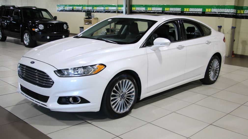 2013 Ford Fusion Titanium AUTO A/C AWD CUIR TOIT CAMERA RECUL #2