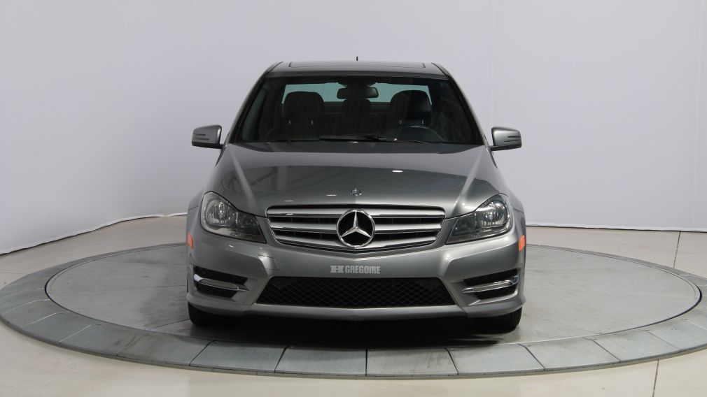 2012 Mercedes Benz C250 4MATIC AUTO A/C CUIR TOIT MAGS BLUETOOTH #1