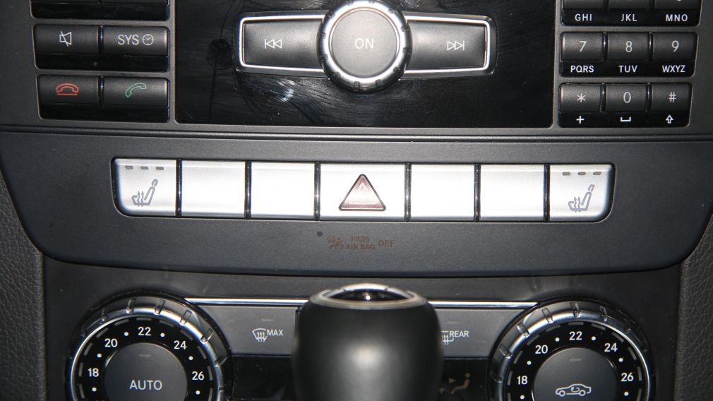 2012 Mercedes Benz C250 4MATIC AUTO A/C CUIR TOIT MAGS BLUETOOTH #18