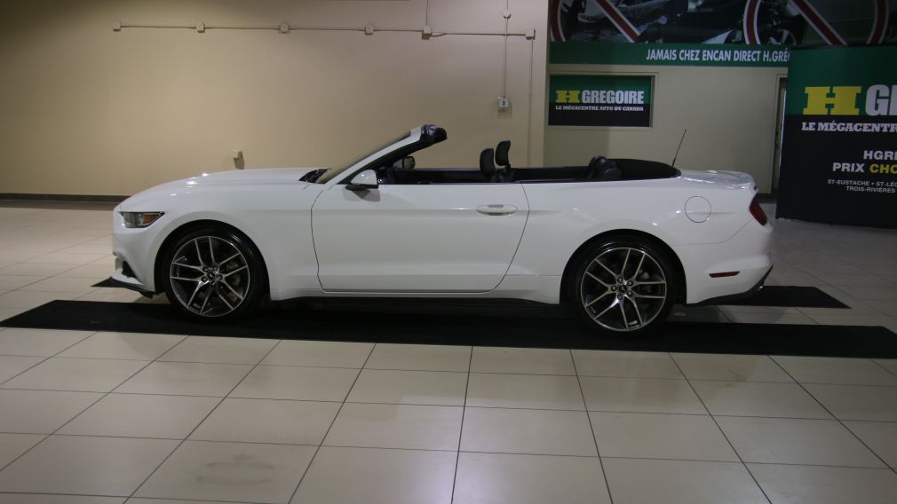 2015 Ford Mustang EcoBoost Premium AUTO A/C CUIR CONVERTIBLE MAGS #3