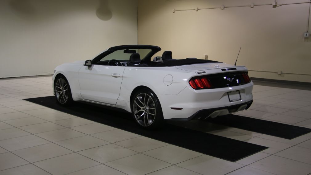 2015 Ford Mustang EcoBoost Premium AUTO A/C CUIR CONVERTIBLE MAGS #4