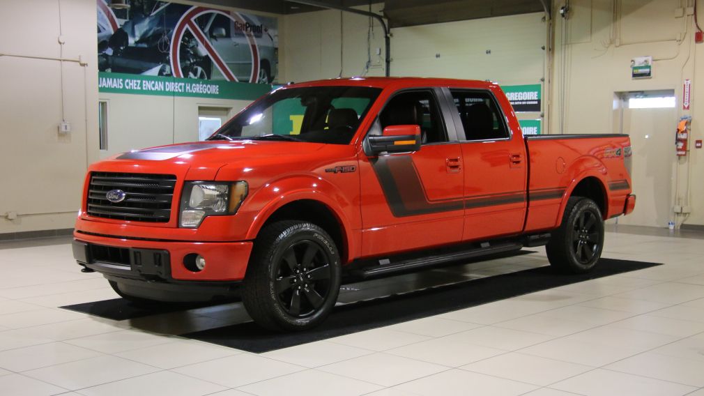 2014 Ford F150 FX4 4WD AUTO CUIR A/C MAGS BLUETOOTH #2