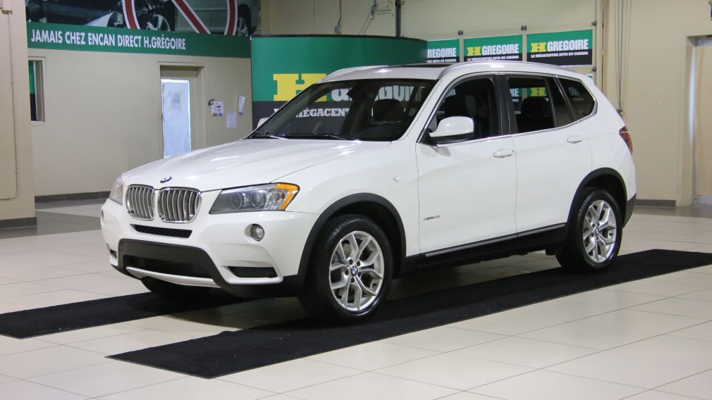 2013 BMW X3 28i AWD CUIR TOIT PANO #2