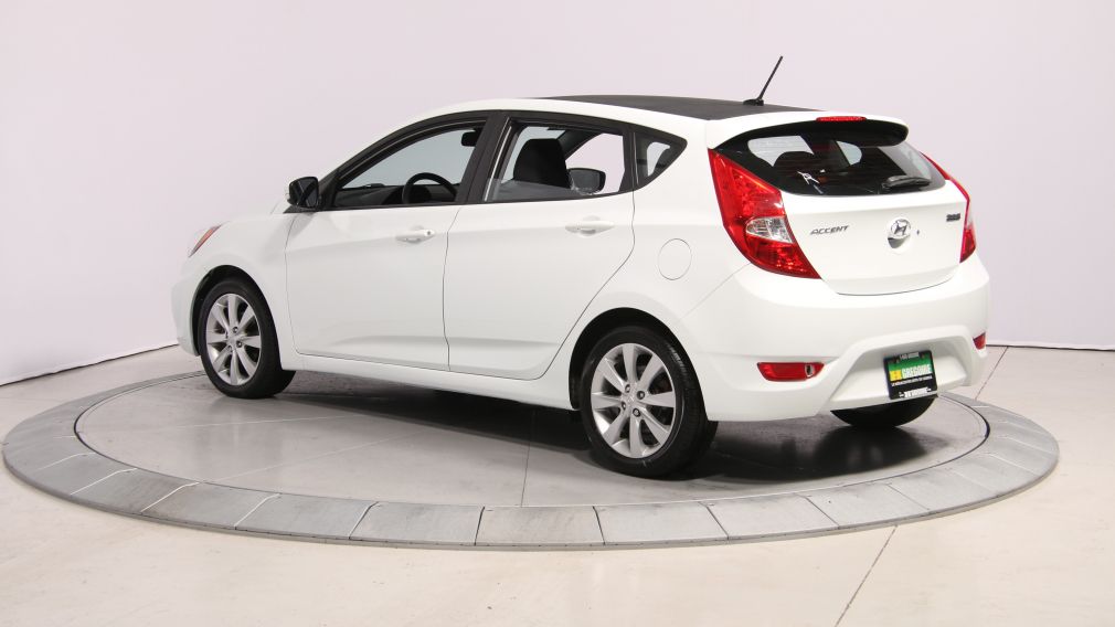 2013 Hyundai Accent GLS HB A/C TOIT  MAGS BLUETHOOT #4